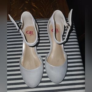 GB Girls Elegant White Heels